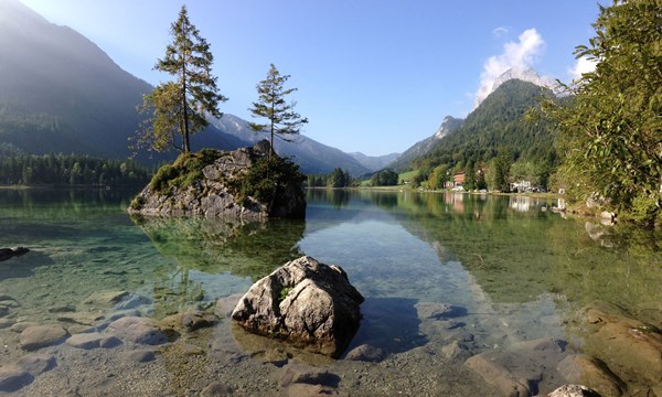 malerischer Hintersee